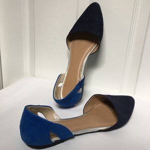 Gap flats, navy and blue sz 9